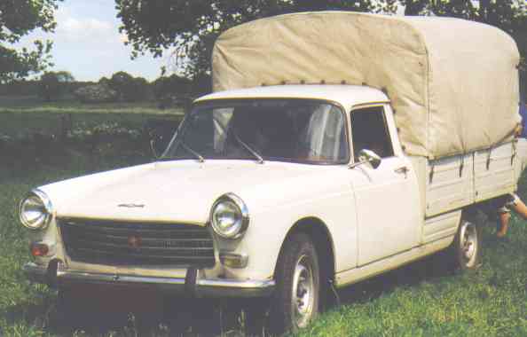 Der Peugeot 404 Pick Up war die LieferwagenVersion des Peugeot 404